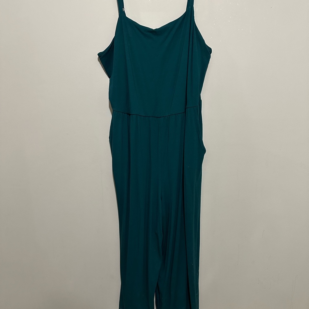 Old Navy green jumpsuit